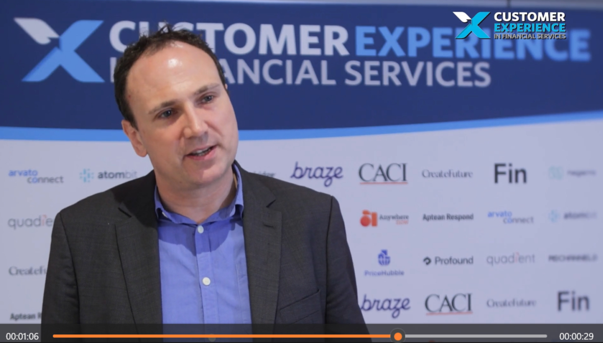 IAN FINN - interview at Customer Experience in Financial Services 2026